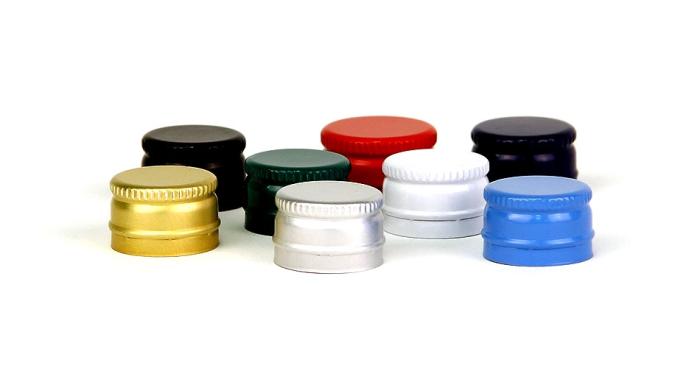 Aluminium ROPP Closures for alcoholic, non alcoholic, still, carbonated and hot fill.